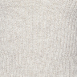 Pre Owned Sandro Beige Wool V-Neck Tank Top S