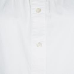 Pre Owned توب سي باي كلوي تريكو قطن أبيض M