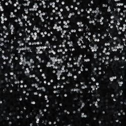 Pre Owned See by Chloe Black Sequin Dress S