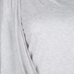 Pre Owned See By Chloe Grey Front Drape Detail Top M