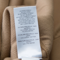 See by Chloe Camel Brown Hooded Poncho L