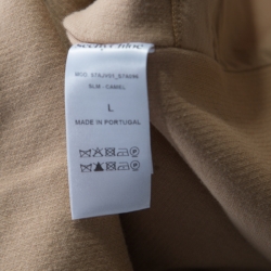 See by Chloe Camel Brown Hooded Poncho L