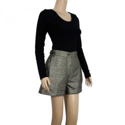 See By Chloe Metallic Shorts S