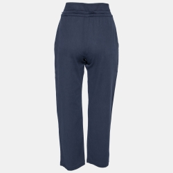 Pre Owned See by Chloe Navy Blue Straight Leg Cargo Pants M