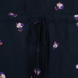 Pre Owned See by Chloe Long Sleeve Floral Print Romper S