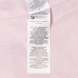 Pre Owned Self-Portrait Pink Bouclé Crop Jacket M