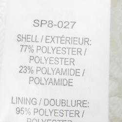 Pre Owned Self Portrait White Sculptured Tear Drop Peplum Dress M