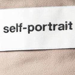 Pre Owned فستان ميني سيلف بورتريه تطريز مورد متعدد الألوان  S