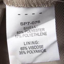 Pre Owned Self Portrait Black Wave Pattern Lace Open Back Detail Midi Dress M