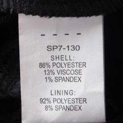 Pre Owned Self Portrait Black Guipure Lace Eliza Jumpsuit M