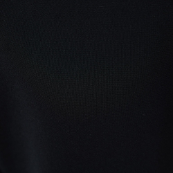 Pre Owned Self-Portrait Black Wide Leg Pants S