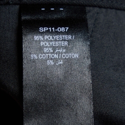 Pre Owned Self-Portrait Black Wide Leg Pants S