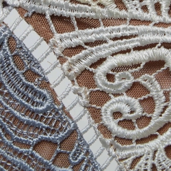 Pre Owned Self-Portrait Multicolor Lace Sleeveless Camellias Midi Dress M