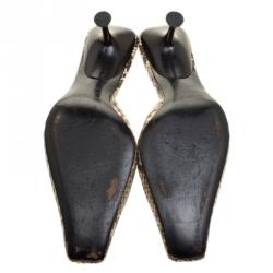 مملوكة مسبقًا Sergio Rossi Beige Python Kitten Heels Mules Slides Size 38