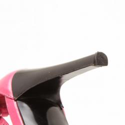 Pre Owned Sergio Rossi Pink Patent High Heel Sandals Size 39