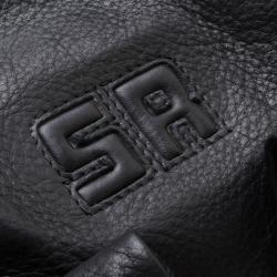 Pre Owned Sonia Rykiel Black Leather 'Charming' Hobo