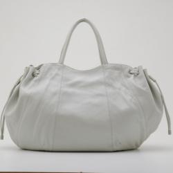 Sonia Rykiel Perle Leather Drawstring Shopping Tote