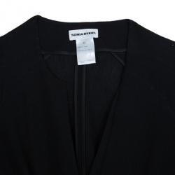 Pre Owned Sonia Rykiel Black Knit Jacket L