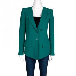 Sonia Rykiel Emerald Green Tailored Blazer S