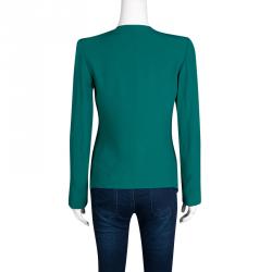 Sonia Rykiel Emerald Green Tailored Blazer S