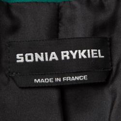 Sonia Rykiel Emerald Green Tailored Blazer S