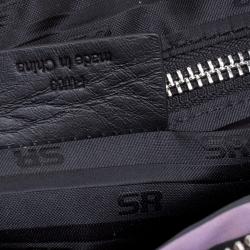 Pre Owned Sonia Rykiel Striped Multicolor Nylon Messenger Bag