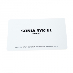 Pre Owned Sonia Rykiel Black Leather Multichain Embellished Small Shoulder Bag