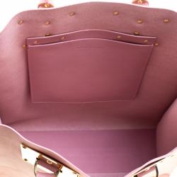 Sophie Hulme Blush Pink Leather Albion Tote