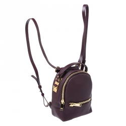 Pre Owned حقيبة ظهر سوفي هولم ويلسون ميني جلد بنفسجية