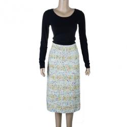 St. John Couture Tweed Skirt S