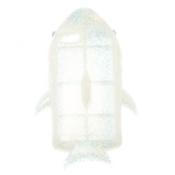 Pre Owned جراب آيفون 7 ستيلا مكارتني شارك مطاط غليتر أبيض