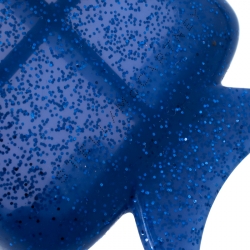 Stella McCartney Blue Glitter Rubber Shark iPhone 7 Case