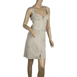 Pre Owned Stella McCartney Wool Stretch Utility Dress S