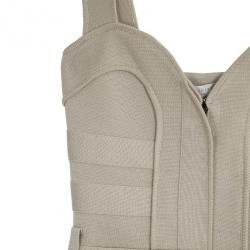 Pre Owned Stella McCartney Wool Stretch Utility Dress S