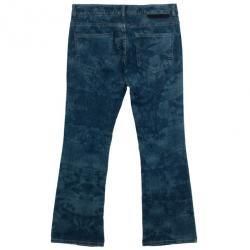 مملوكة مسبقًا Stella McCartney Hibiscus Print Denim Jeans M
