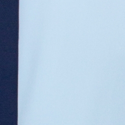 Pre Owned Stella McCartney Blue Colourblock Silk Belted Dress M