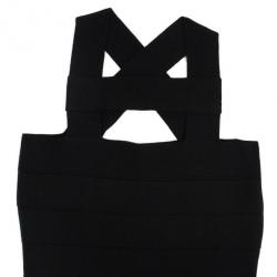 Pre Owned Stella McCartney Black Bandage Dress L
