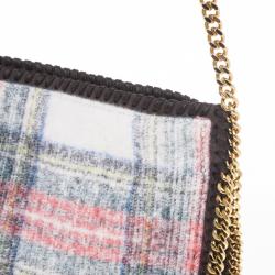 مملوكة مسبقًا Stella McCartney Multicolor Falabella Tartan Crossbody Bag