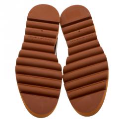 مملوكة مسبقًا Stella McCartney Black Faux Leather Odette Loafers Size 39