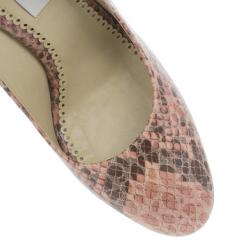 مملوكة مسبقًا Stella McCartney Corinne Python Platform Pumps Size 38