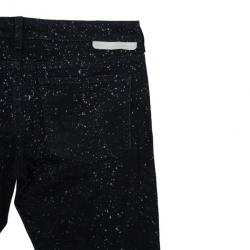 مملوكة مسبقًا Stella McCartney Black Dotted Jeans M