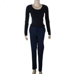 Pre Owned Stella McCartney Navy Trousers M