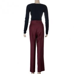 Pre Owned Stella McCartney Red Trousers S