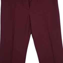 Pre Owned Stella McCartney Red Trousers S
