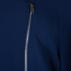 Pre Owned Stella McCartney FW'14 Navy Blue Zip Detail Brooke Jumpsuit S