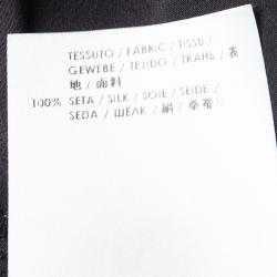 Pre Owned Stella McCartney Black Monia Superhero Print Jumpsuit S