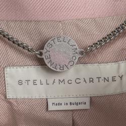 Pre Owned Stella McCartney Dull Pink Tailored Wool Blazer S