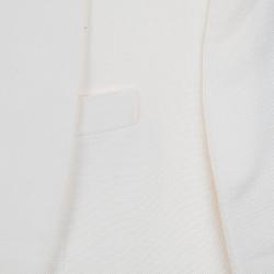 Pre Owned Stella McCartney Cream Tailored Blazer M