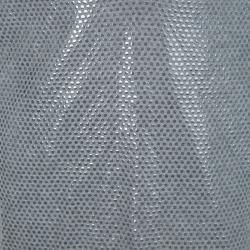 Pre Owned Stella McCartney Grey Jersey Textured Dot Cap Sleeve Tunic S