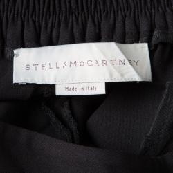 مملوكة مسبقًا Stella McCartney Black Crystal Embellished Jogger Pants S